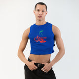 "Nude Cherry - Spring Life - Baddie Soup" Crop Top