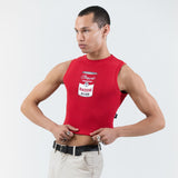 "Nude Cherry - Spring Life - Baddie Soup" Crop Top