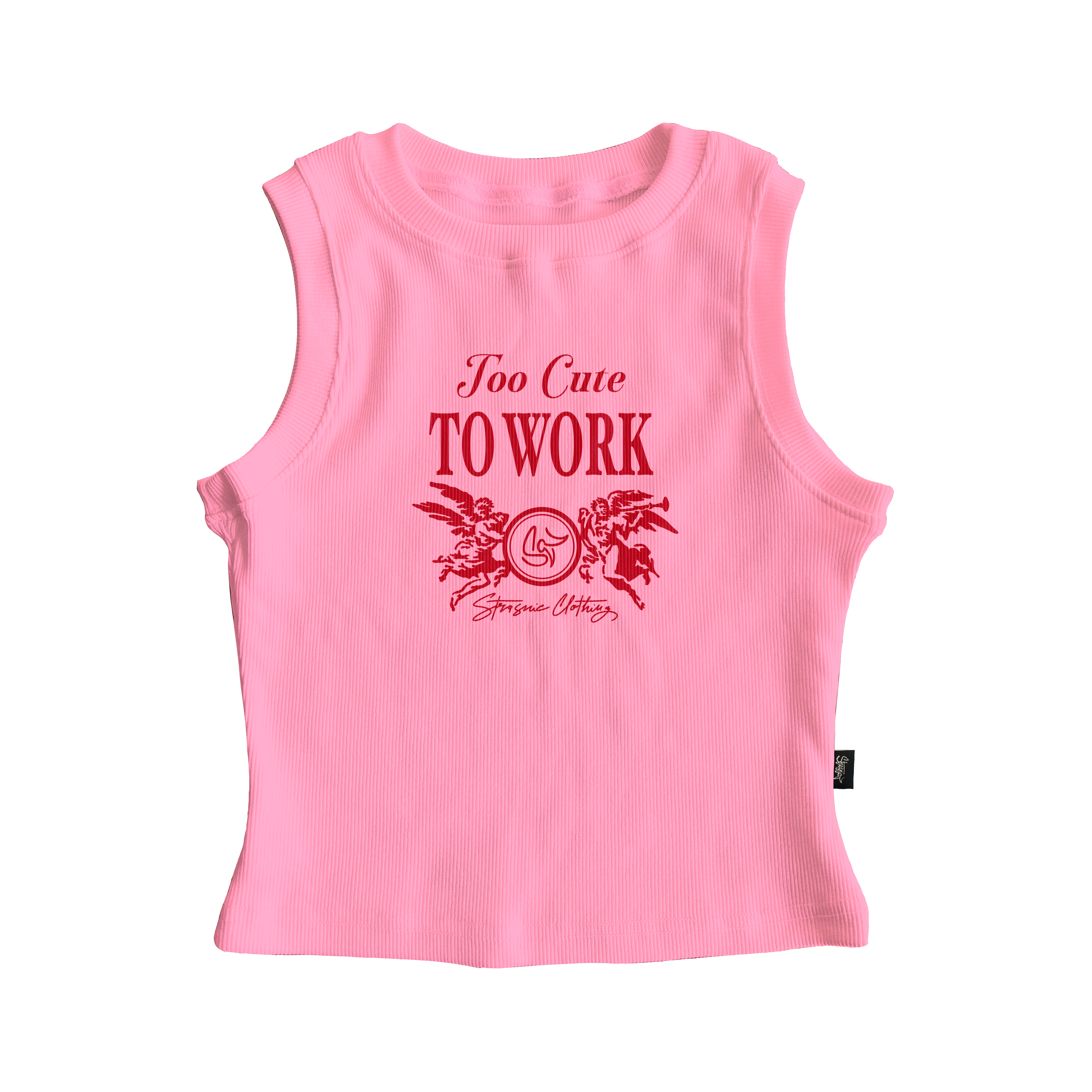 "Cute - Blind Love - Baddie Soup - Drama Queen" Crop Top