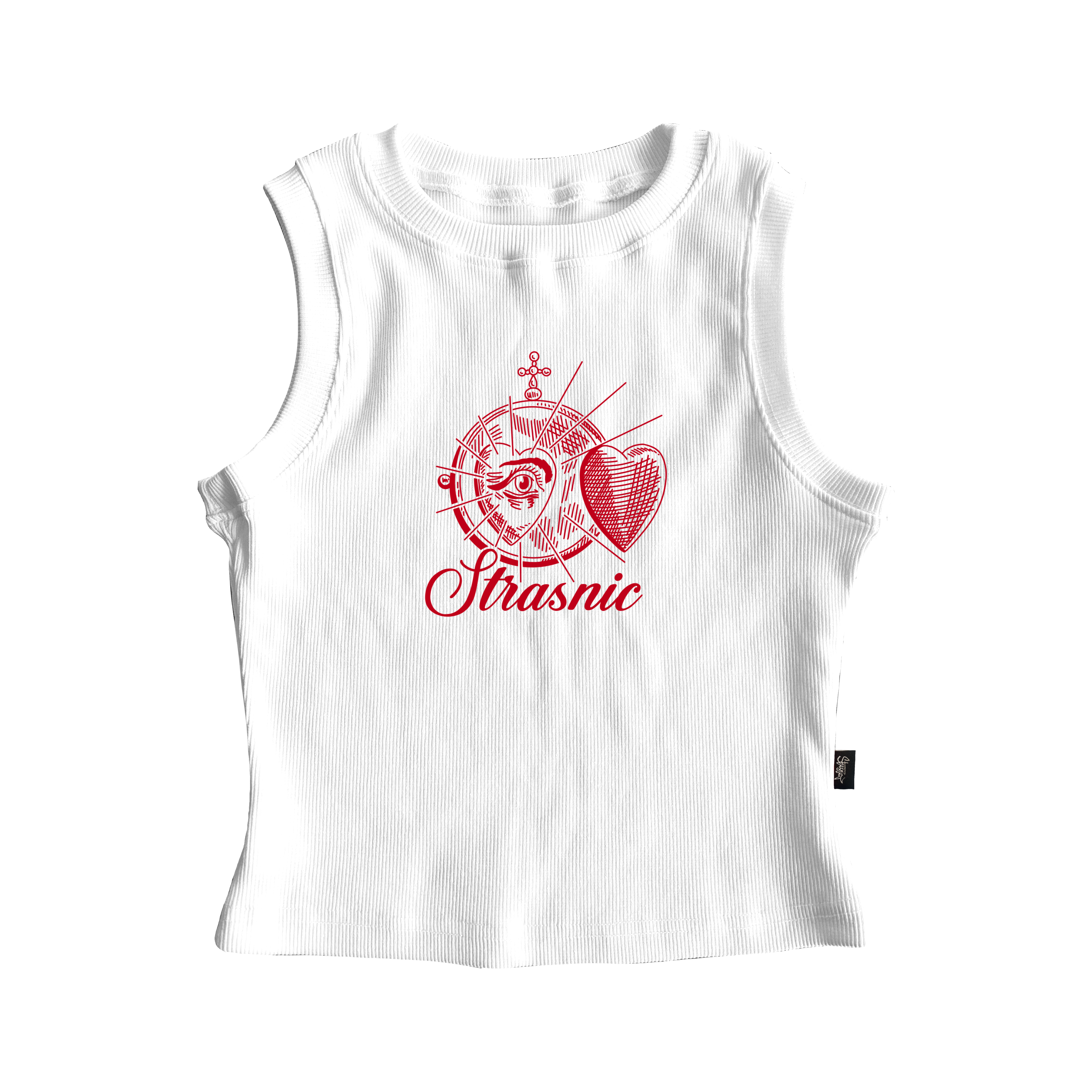 "Cute - Blind Love - Baddie Soup - Drama Queen" Crop Top