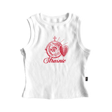 "Cute - Blind Love - Baddie Soup - Drama Queen" Crop Top